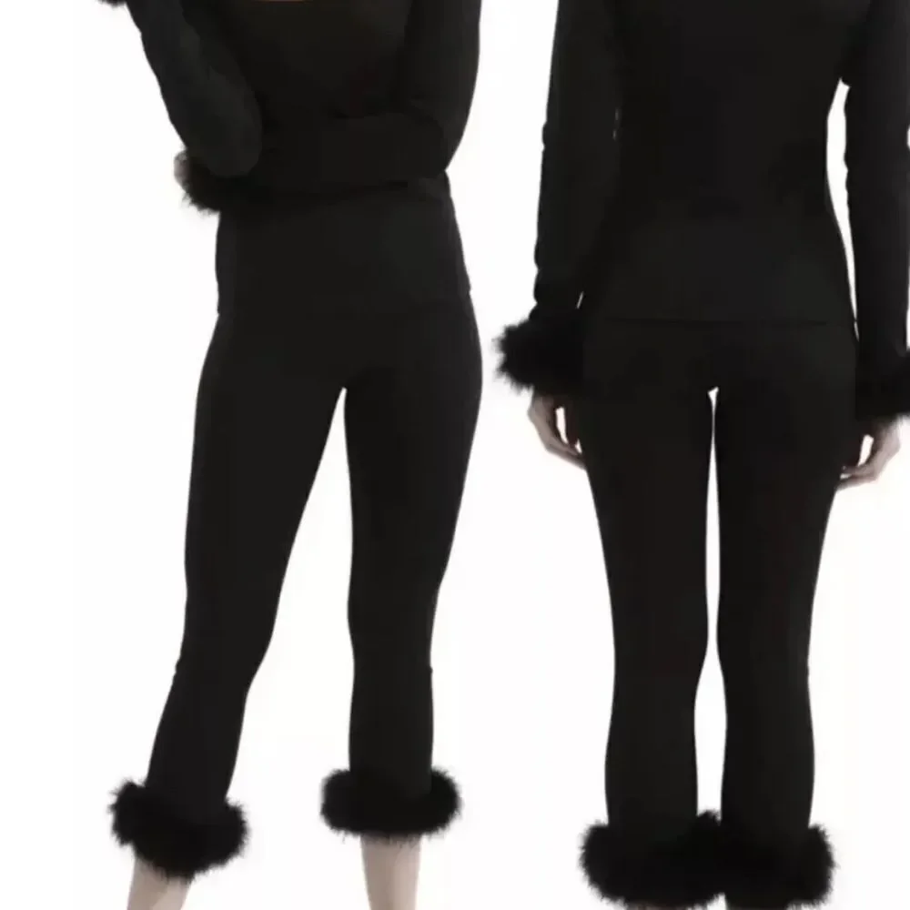 SLEEPER The Weekend Chic Set with Leggings in Black $250